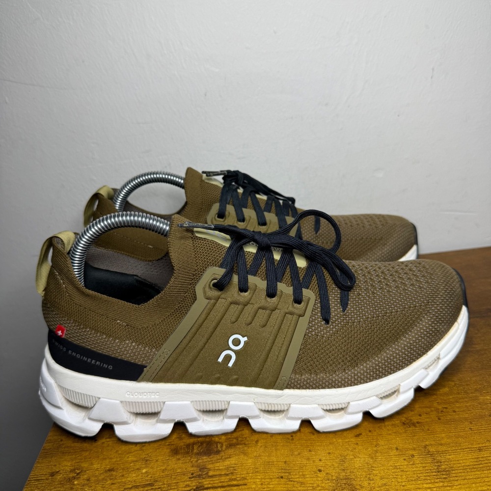 On Cloud Cloudswift Running Shoes Mens Size 8 Olive Green 3MD10561921